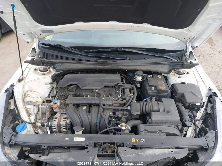 2021 Hyundai Elantra Preferred Ivt With Sun And Tech Package VIN: KMHLM4AGXMU196379 Lot: 12039771