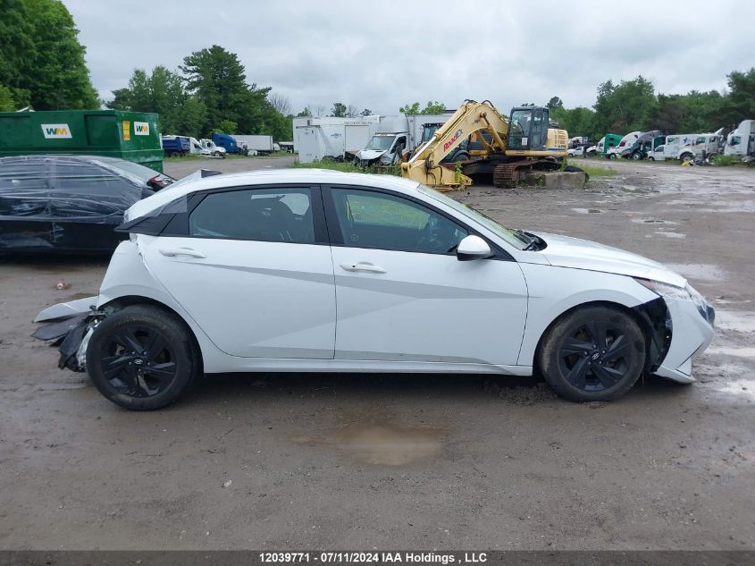 2021 Hyundai Elantra Preferred Ivt With Sun And Tech Package VIN: KMHLM4AGXMU196379 Lot: 12039771