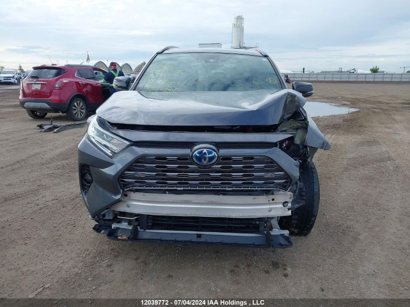 2021 Toyota Rav4 Hybrid Xle VIN: 2T3RWRFVXMW120418 Lot: 12039772