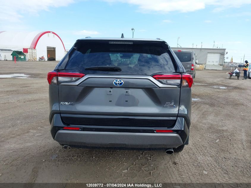 2021 Toyota Rav4 Hybrid Xle VIN: 2T3RWRFVXMW120418 Lot: 12039772