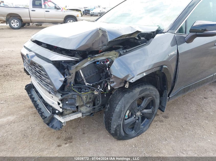 2021 Toyota Rav4 Hybrid Xle VIN: 2T3RWRFVXMW120418 Lot: 12039772