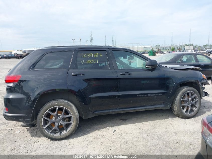 2020 Jeep Grand Cherokee Limited X VIN: 1C4RJFBG2LC188511 Lot: 12039787