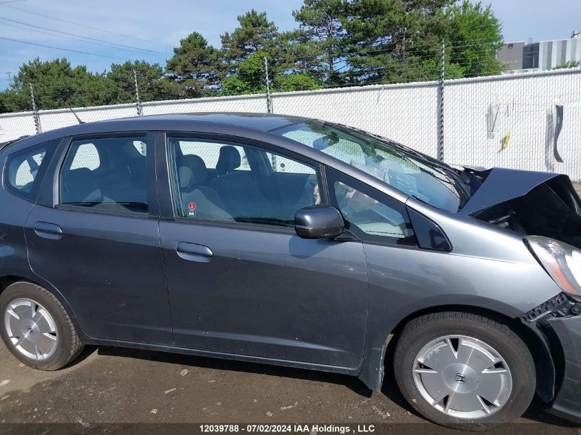 2011 Honda Fit VIN: JHMGE8H56BC801997 Lot: 12039788