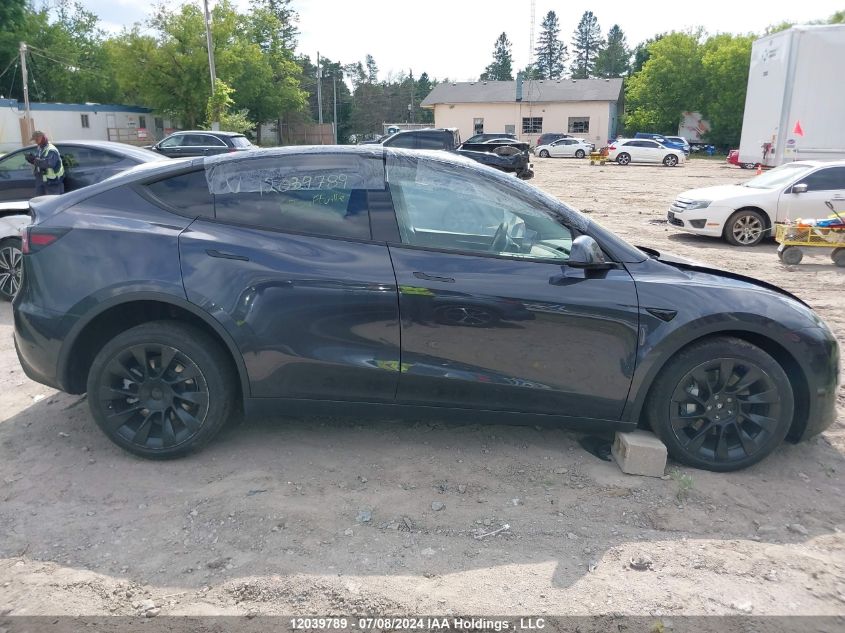 2024 Tesla Model Y VIN: 7SAYGDEE7RF080926 Lot: 12039789