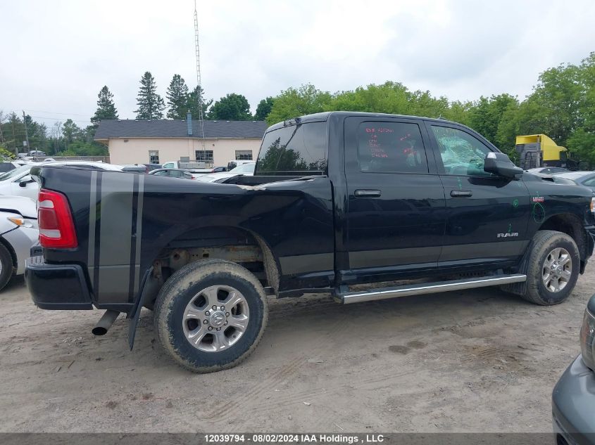 2019 Ram 2500 Big Horn VIN: 3C6UR5DJXKG553784 Lot: 12039794