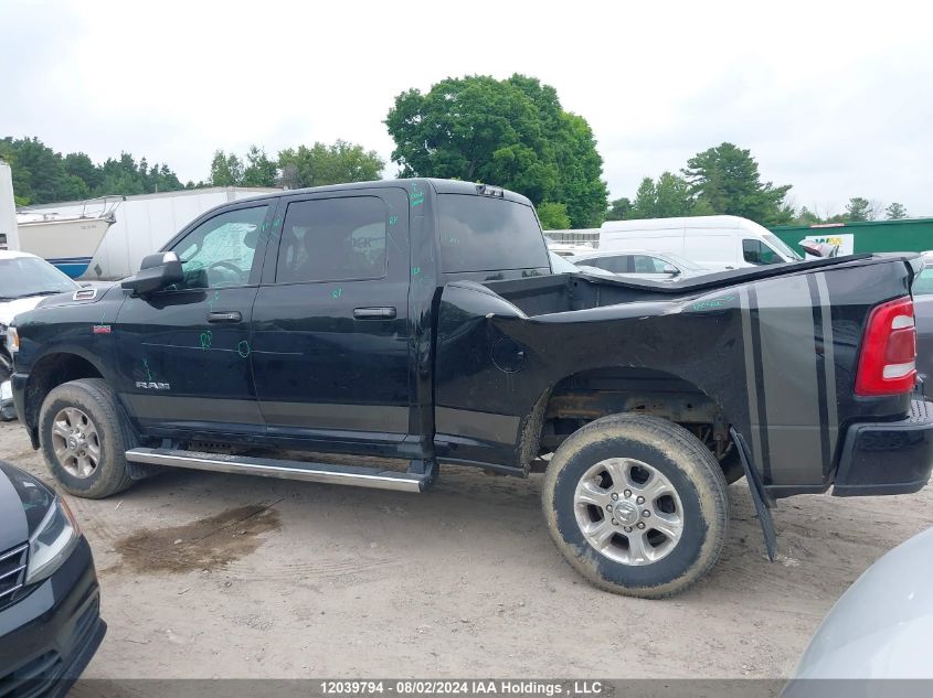 2019 Ram 2500 Big Horn VIN: 3C6UR5DJXKG553784 Lot: 12039794