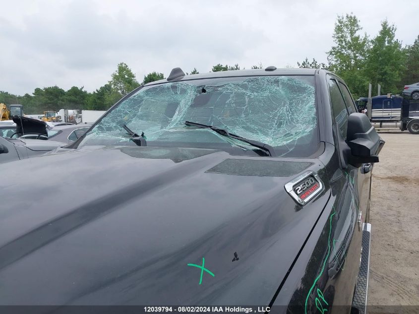 2019 Ram 2500 Big Horn VIN: 3C6UR5DJXKG553784 Lot: 12039794