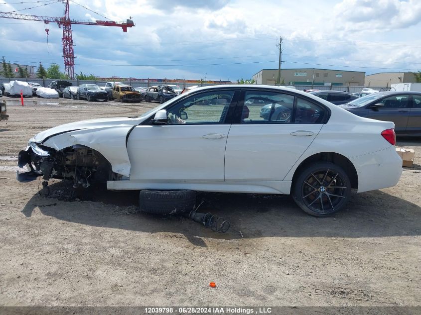 2016 BMW 328I xDrive VIN: WBA8E3G5XGNU03694 Lot: 12039798