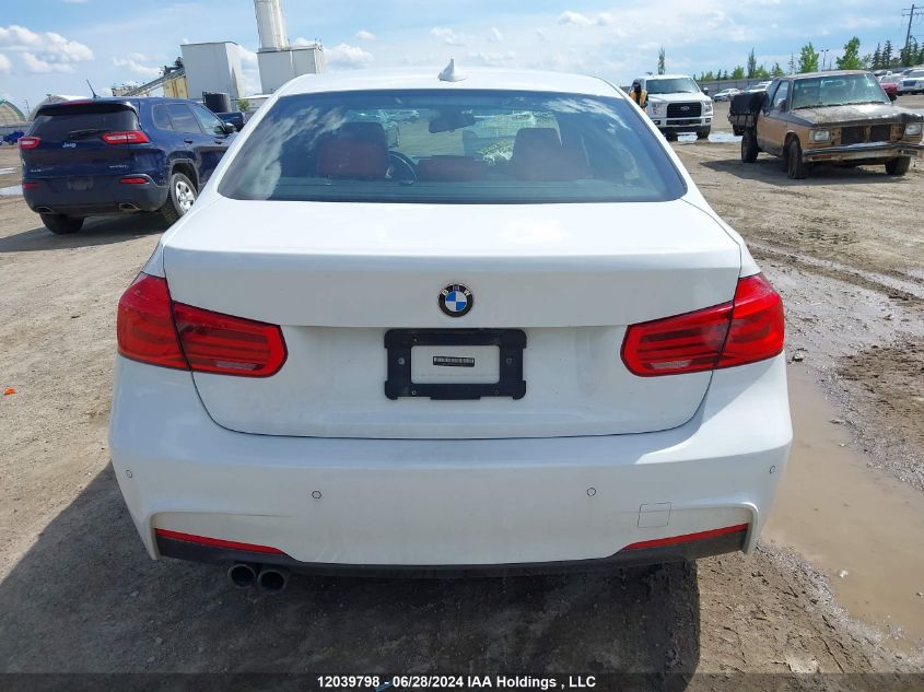 2016 BMW 328I xDrive VIN: WBA8E3G5XGNU03694 Lot: 12039798