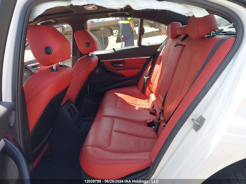 2016 BMW 328I xDrive VIN: WBA8E3G5XGNU03694 Lot: 12039798