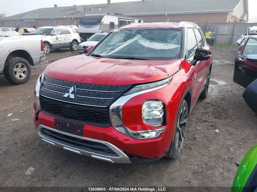 2023 Mitsubishi Outlander Phev VIN: JA4T5UA90PZ611861 Lot: 12039803