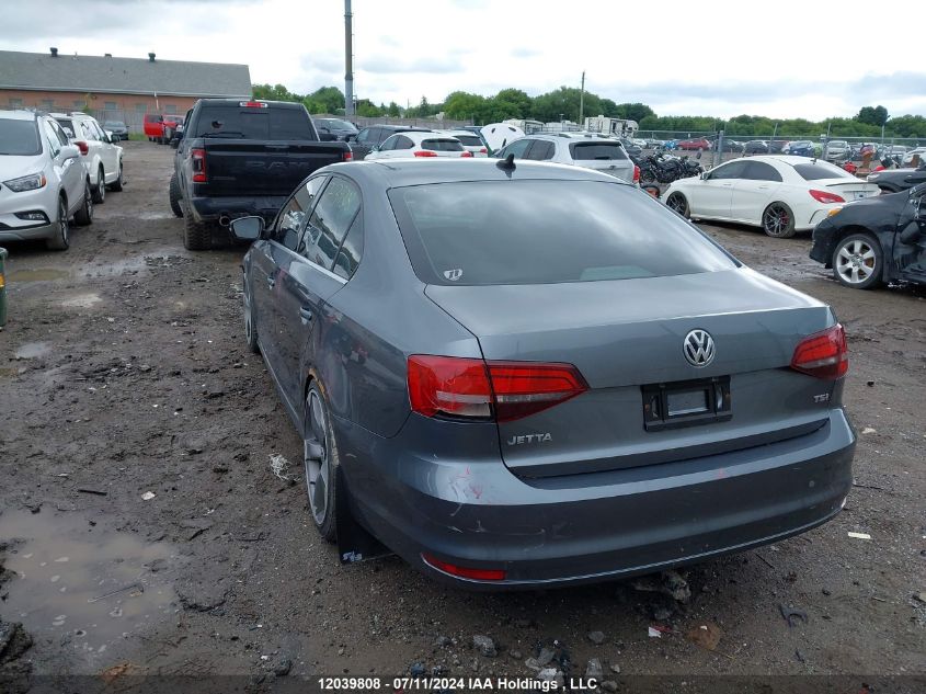 2016 Volkswagen Jetta Sedan VIN: 3VWB67AJ4GM319199 Lot: 12039808