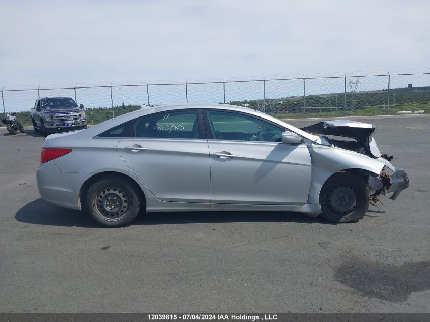 2011 Hyundai Sonata Gl VIN: 5NPEB4AC5BH054724 Lot: 12039815
