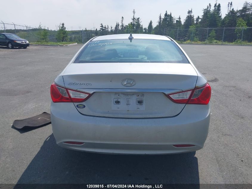 2011 Hyundai Sonata Gl VIN: 5NPEB4AC5BH054724 Lot: 12039815