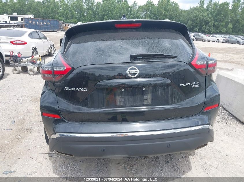 2020 Nissan Murano VIN: 5N1AZ2DS4LN155123 Lot: 12039821