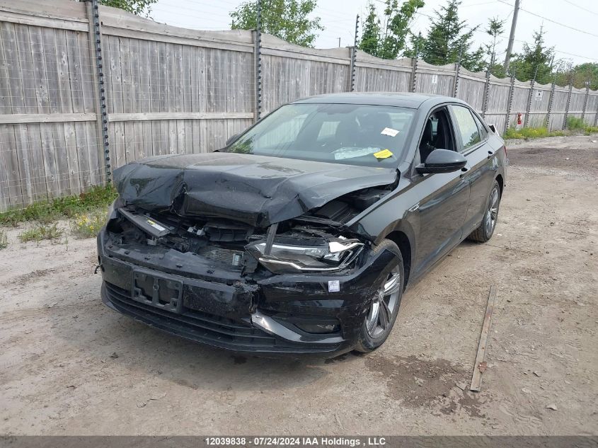 2021 Volkswagen Jetta VIN: 3VWE57BU9MM001275 Lot: 12039838