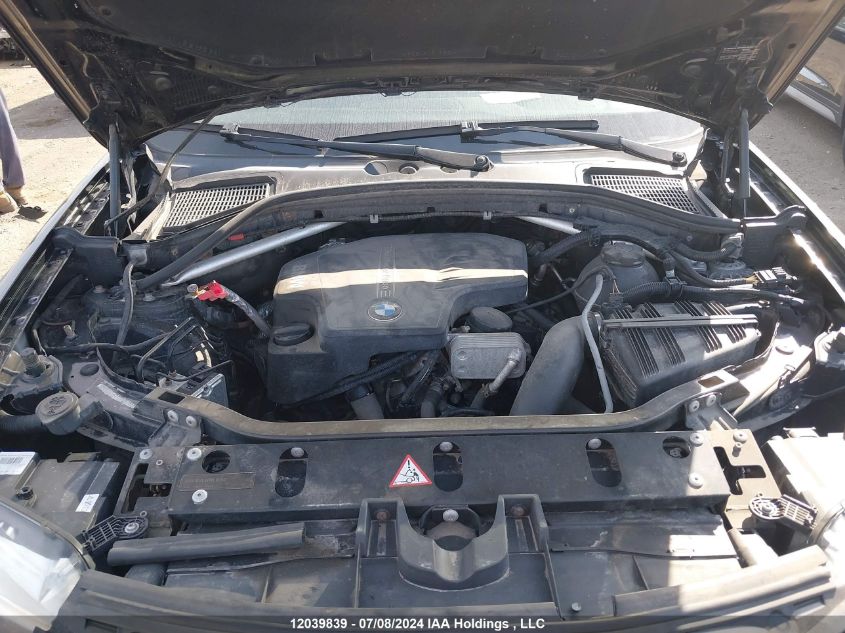 2014 BMW X3 VIN: 5UXWX9C55E0D09957 Lot: 12039839