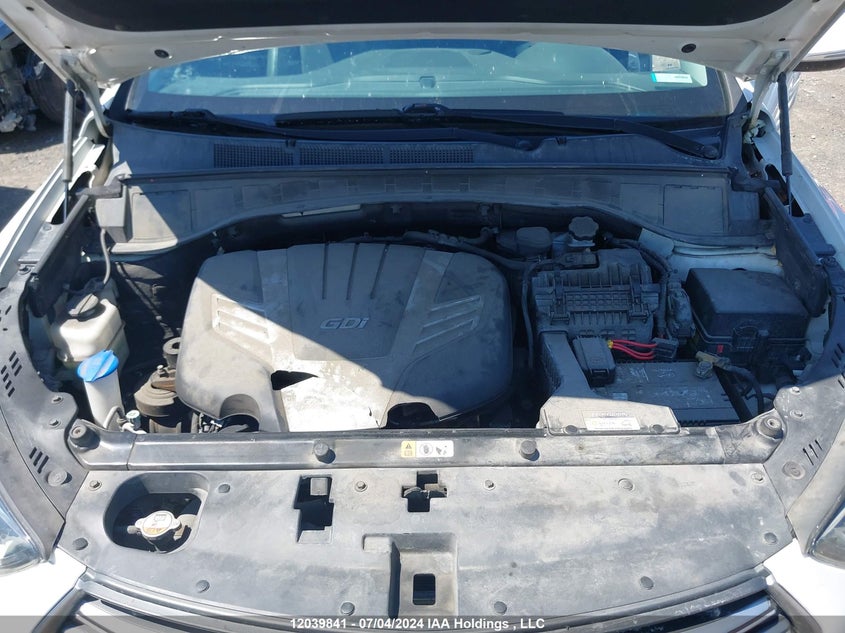 2017 Hyundai Santa Fe VIN: KM8SNDHF3HU210490 Lot: 12039841