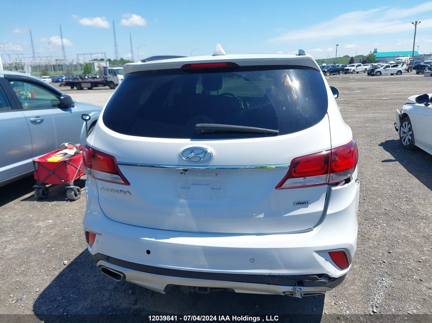 2017 Hyundai Santa Fe VIN: KM8SNDHF3HU210490 Lot: 12039841