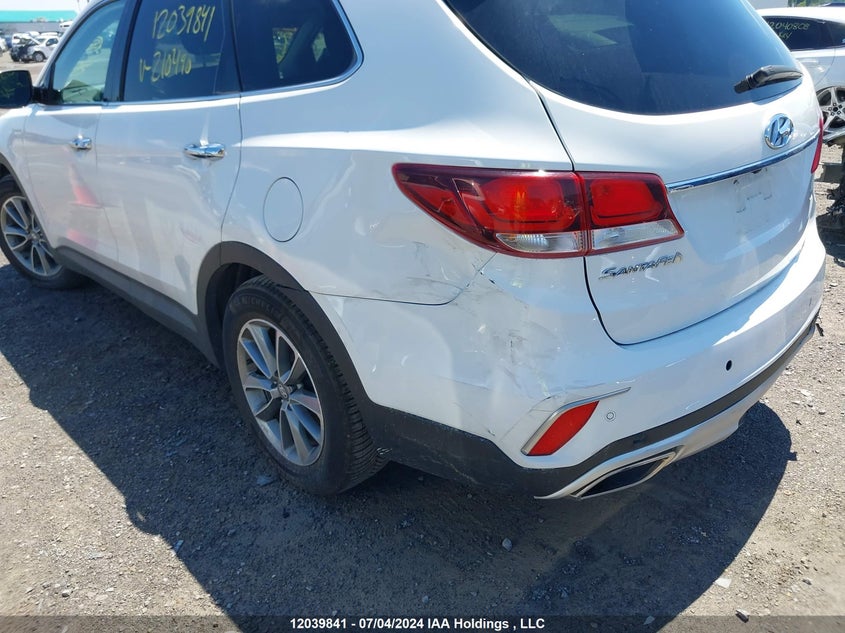 2017 Hyundai Santa Fe VIN: KM8SNDHF3HU210490 Lot: 12039841