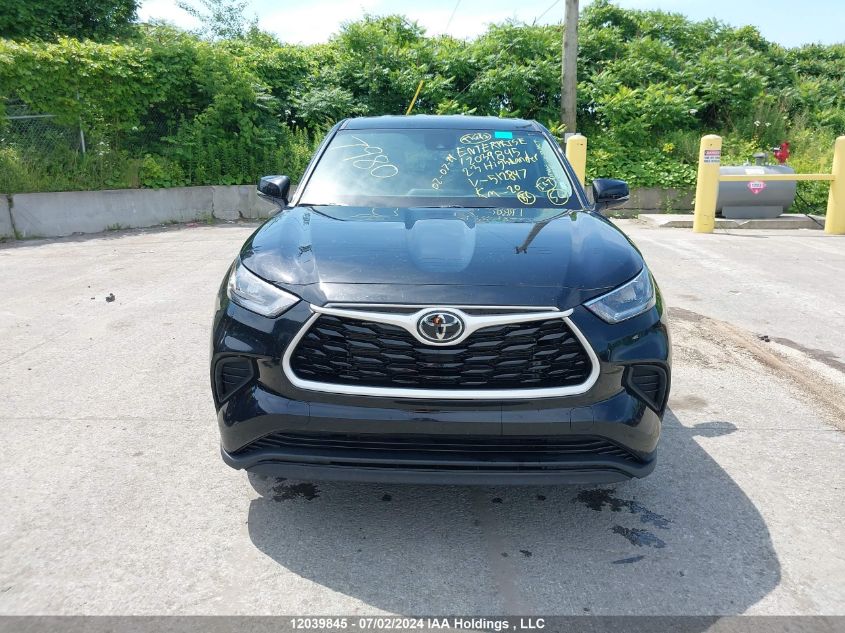 2023 Toyota Highlander L/Le/Xle/Limited/Platinum/Xse VIN: 5TDKDRBH3PS512847 Lot: 12039845