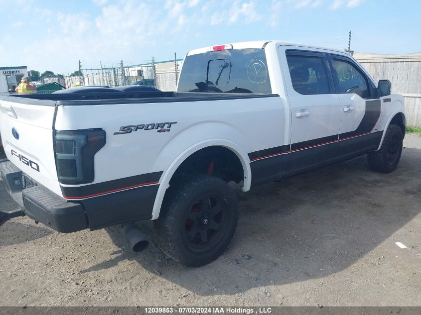 2016 Ford F150 Supercrew VIN: 1FTFW1EG8GFD02566 Lot: 12039853