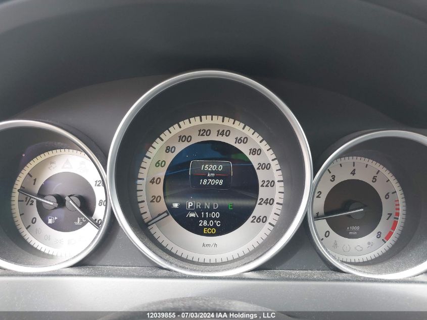 2013 Mercedes-Benz C-Class VIN: WDDGF8AB6DA838325 Lot: 12039855