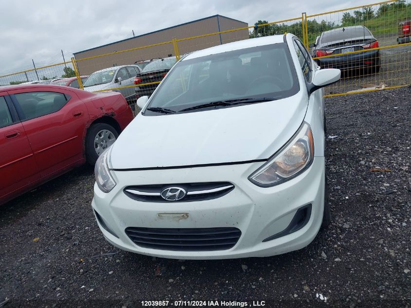 2015 Hyundai Accent VIN: KMHCT5AE6FU220011 Lot: 12039857