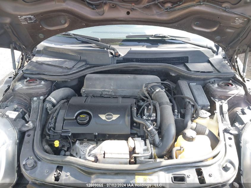 2012 Mini Cooper S VIN: WMWSV3C57CTY17503 Lot: 12039865