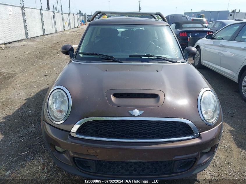 2012 Mini Cooper S VIN: WMWSV3C57CTY17503 Lot: 12039865