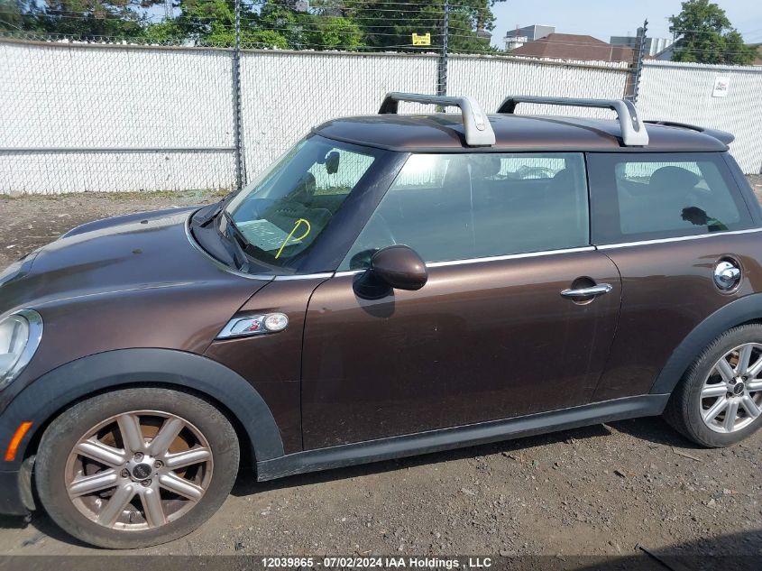 2012 Mini Cooper S VIN: WMWSV3C57CTY17503 Lot: 12039865