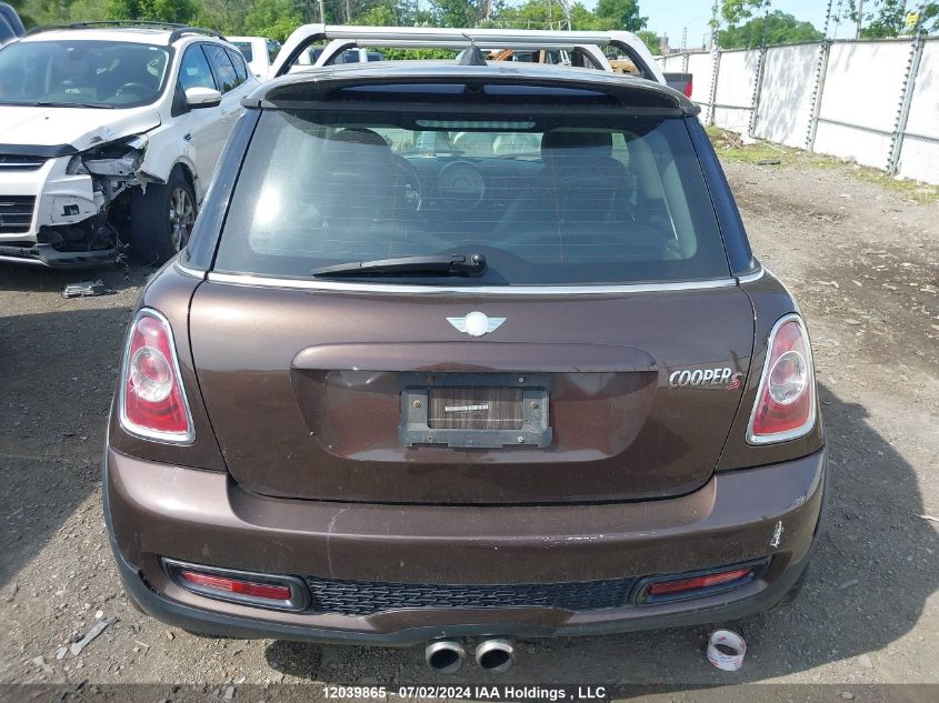 2012 Mini Cooper S VIN: WMWSV3C57CTY17503 Lot: 12039865