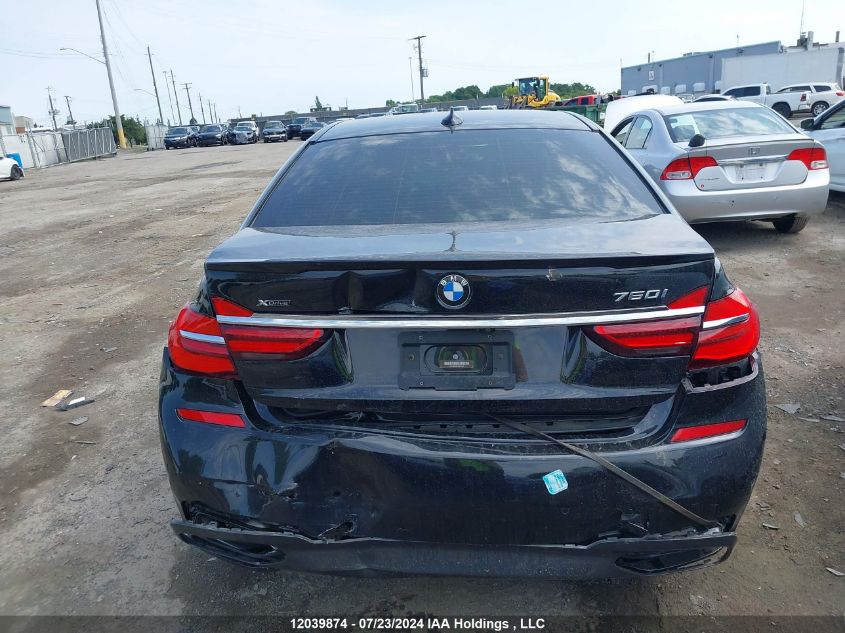 2019 BMW 7 Series VIN: WBA7B0C51KG527407 Lot: 12039874