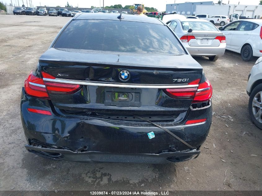 2019 BMW 7 Series VIN: WBA7B0C51KG527407 Lot: 12039874