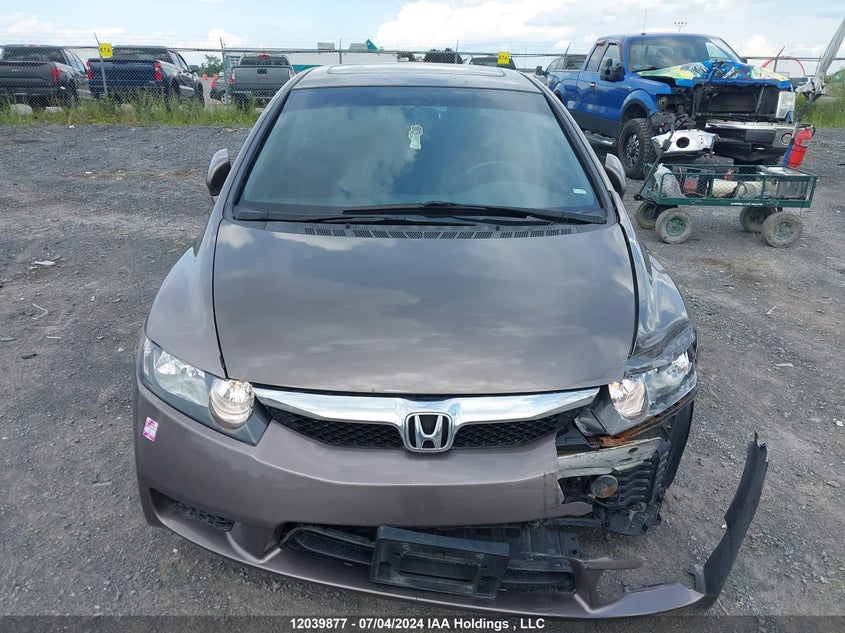 2010 Honda Civic Sdn VIN: 2HGFA1F6XAH043025 Lot: 12039877