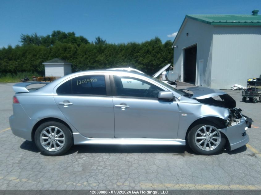 2012 Mitsubishi Lancer VIN: JA32V2FW5CU611087 Lot: 12039888