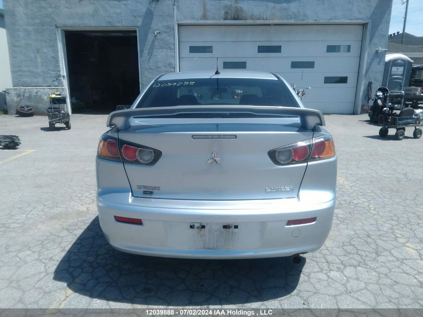 2012 Mitsubishi Lancer VIN: JA32V2FW5CU611087 Lot: 12039888