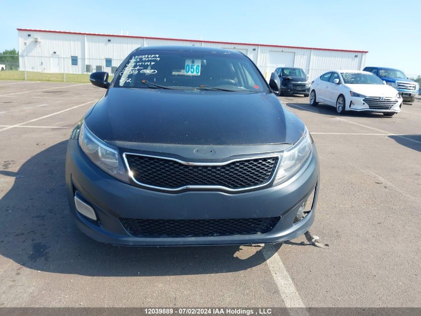 2015 Kia Optima VIN: KNAGM4A75F5551068 Lot: 12039889