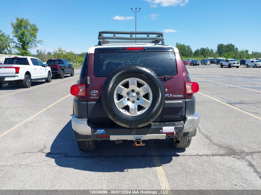 2007 Toyota Fj Cruiser VIN: JTEBU11F670033953 Lot: 12039896