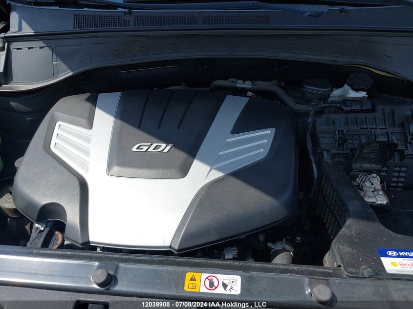 2017 Hyundai Santa Fe Se/Limited VIN: KM8SNDHF7HU214297 Lot: 12039908