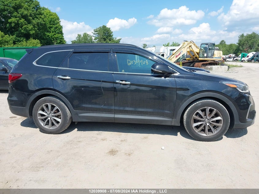 2017 Hyundai Santa Fe Se/Limited VIN: KM8SNDHF7HU214297 Lot: 12039908