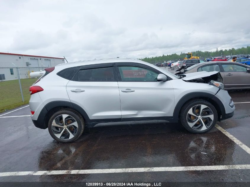 2016 Hyundai Tucson Limited/Sport And Eco/Se VIN: KM8J3CA29GU084167 Lot: 12039913