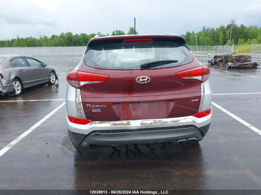 2016 Hyundai Tucson Limited/Sport And Eco/Se VIN: KM8J3CA29GU084167 Lot: 12039913