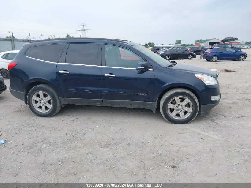 2009 Chevrolet Traverse Lt VIN: 1GNEV23D69S129600 Lot: 12039920