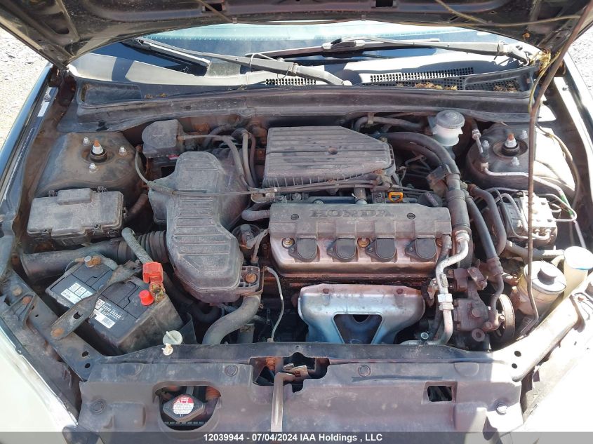 2004 Honda Civic VIN: 2HGES16614H929019 Lot: 12039944