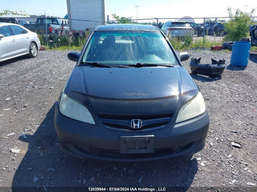 2004 Honda Civic VIN: 2HGES16614H929019 Lot: 12039944