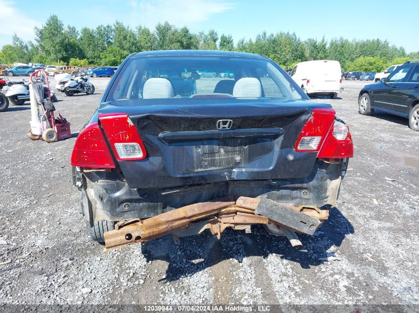 2004 Honda Civic VIN: 2HGES16614H929019 Lot: 12039944