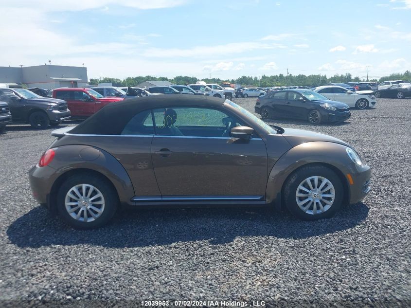 2015 Volkswagen Beetle 1.8T VIN: 3VW507AT8FM816075 Lot: 12039953