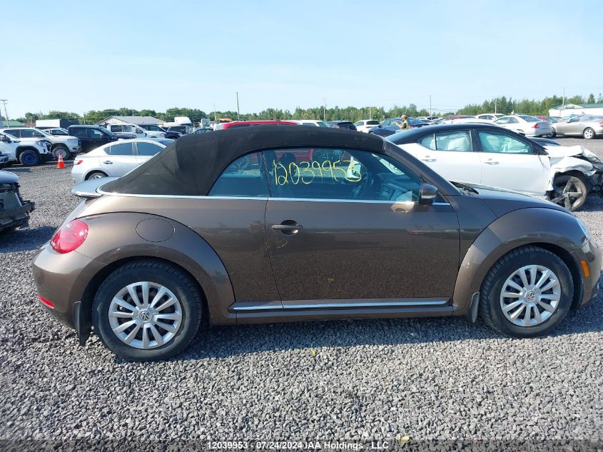 2015 Volkswagen Beetle 1.8T VIN: 3VW507AT8FM816075 Lot: 12039953