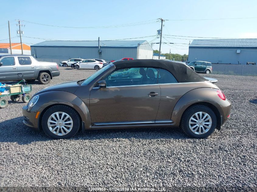 2015 Volkswagen Beetle 1.8T VIN: 3VW507AT8FM816075 Lot: 12039953